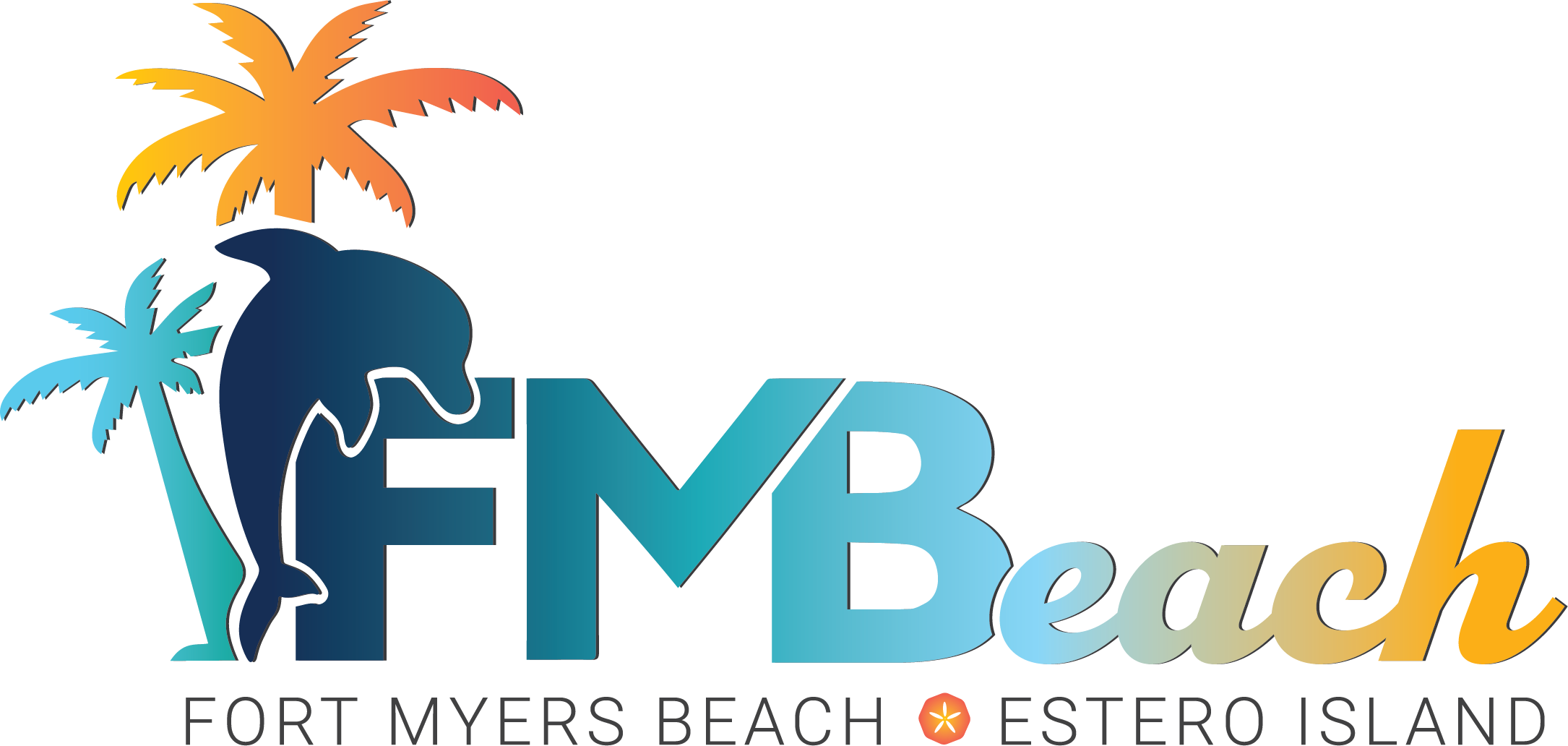 Fort Myers Beach color logo horizontal CMYK for print.png
