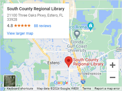 Google Map to South County Regional Library
