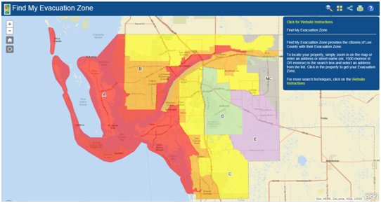 Lee County Storm Surge Map - Maping Resources