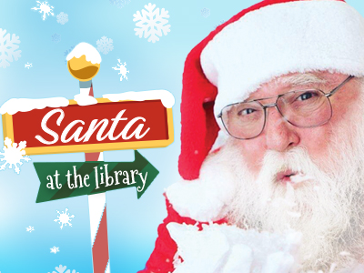 Santa at the library